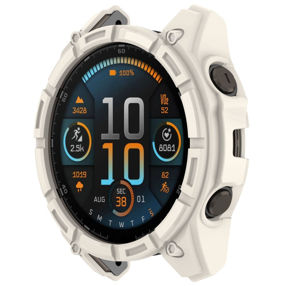 Garmin Tactix 8 Solar (51mm) - Bumper Plastik Cover - Hvid