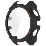 Garmin Tactix 8 AMOLED (51mm) - Hårdt Plastik Cover m. Beskyttelsesglas - Sort / Orange