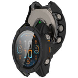 Garmin Tactix 8 AMOLED (51mm) - Hårdt Plastik Cover m. Beskyttelsesglas - Sort / Blå
