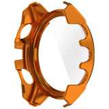 Garmin Tactix 8 AMOLED (47mm) - Hårdt Plastik Cover m. Beskyttelsesglas - Orange / Gul