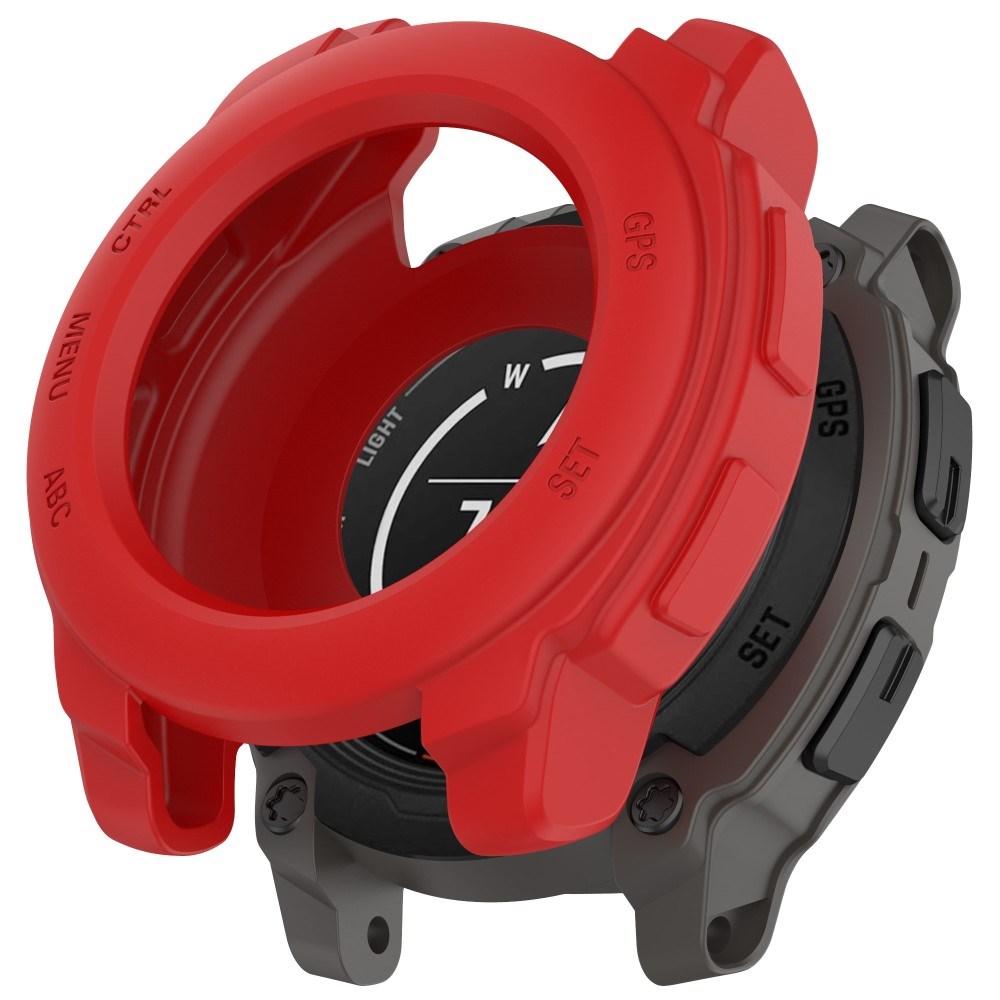 Garmin Instinct E (40mm) - Bumper Silikone Cover - Rød
