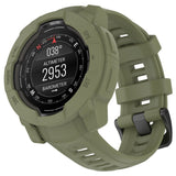 Garmin Instinct E (45mm) - Bumper Silikone Cover - Army Grøn