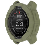 Garmin Instinct 3 AMOLED / Solar (45mm) - Bumper Silikone Cover - Army Grøn