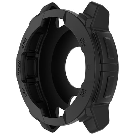 Garmin Instinct 3 AMOLED / Solar (50mm) - Bumper Silikone Cover - Sort