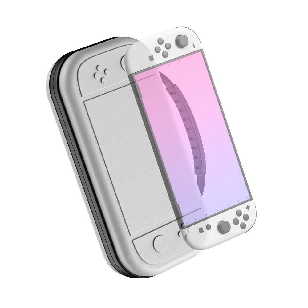 Kunstlæder Organiseringstaske til Nintendo Switch 2 - Hvid