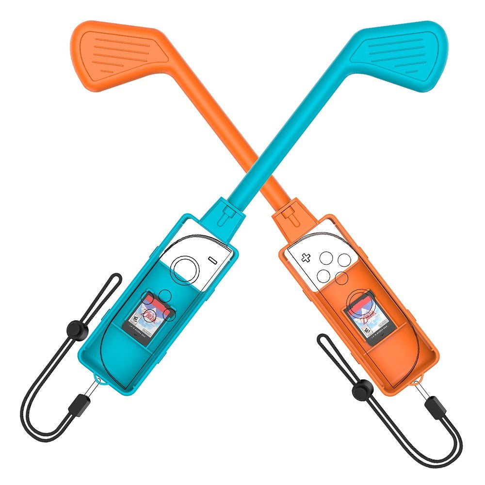 Golfkølle til Controller - Nintendo Switch 2 - 2 stk - Blå / Orange