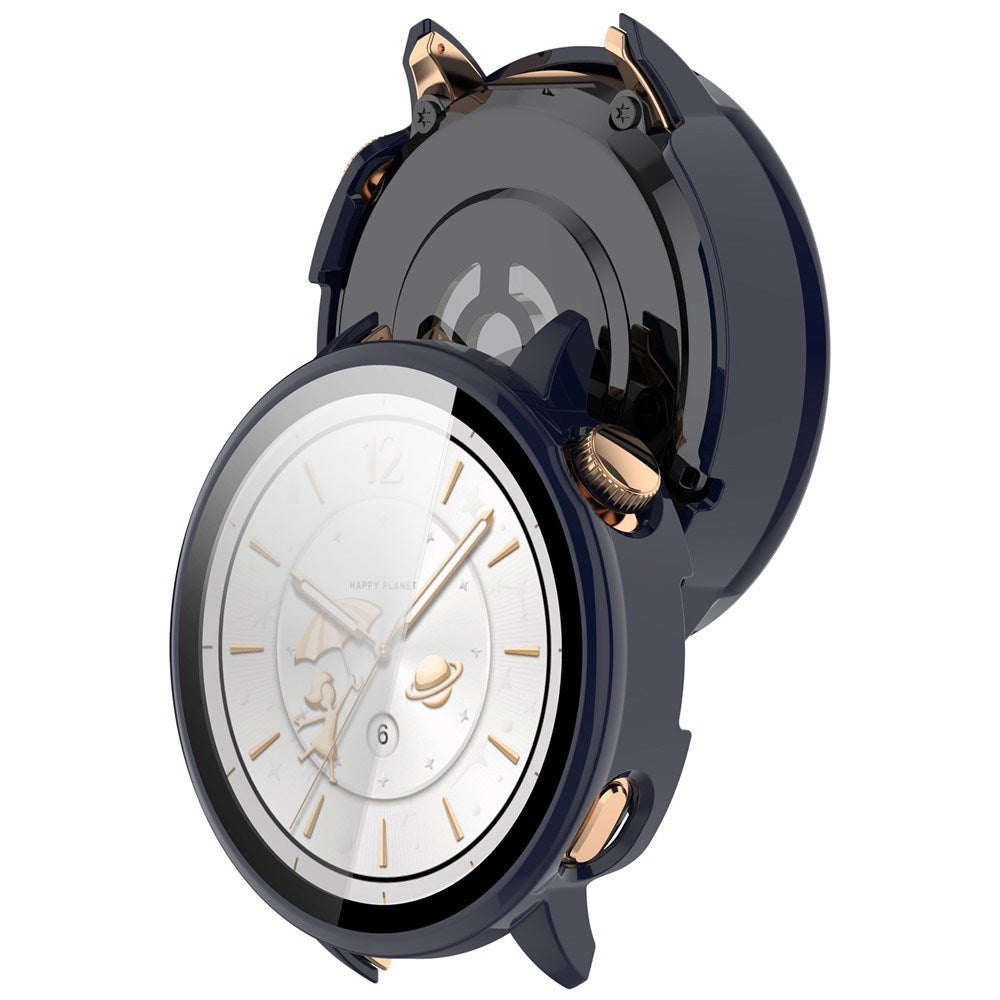 OnePlus Watch 3 (43mm) Cover m. Indbygget Skærmbeskyttelse - Blå