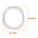 Samsung Galaxy Watch 8 (44mm) Plastik Beskyttelsescover - Gennemsigtig