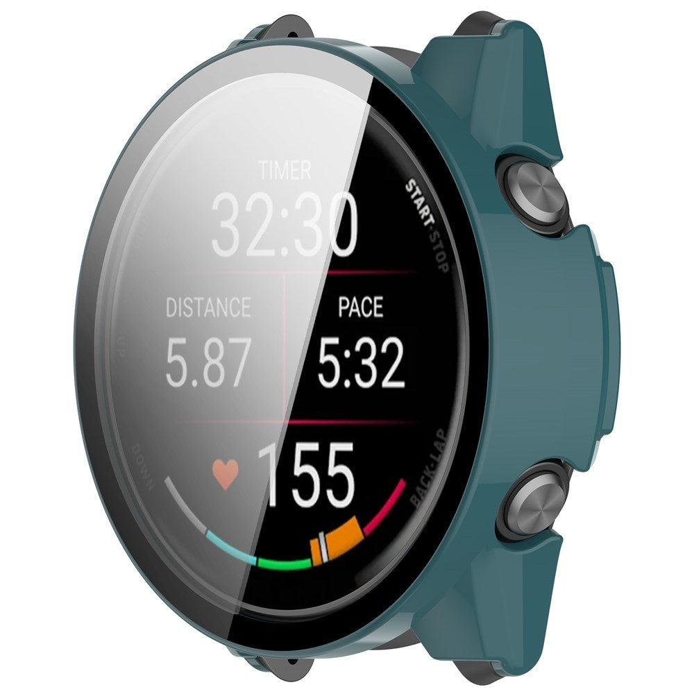 Garmin Forerunner 970 Cover m. Indbygget Skærmbeskyttelse - Grøn