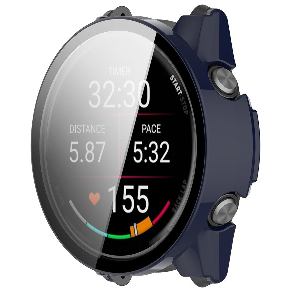 Garmin Forerunner 570 (42mm) Cover m. Indbygget Skærmbeskyttelse - Blå