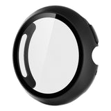 Google Pixel Watch 4 (45mm) Hårdt Plastik Case - Indbygget Skærmbeskyttelse - Sort