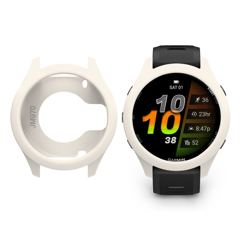 Garmin Forerunner 970 Bumper Silikone Case - Beige