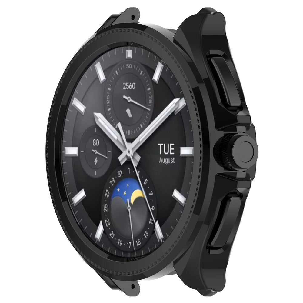 Cover til Xiaomi Watch 2 Pro - Hård Plast - Sort