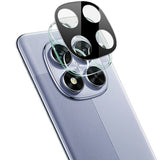 IMAK Xiaomi Redmi Note 14 Pro (5G) / Poco X7 Kameralinsebeskyttelse - Gennemsigtig / Sort