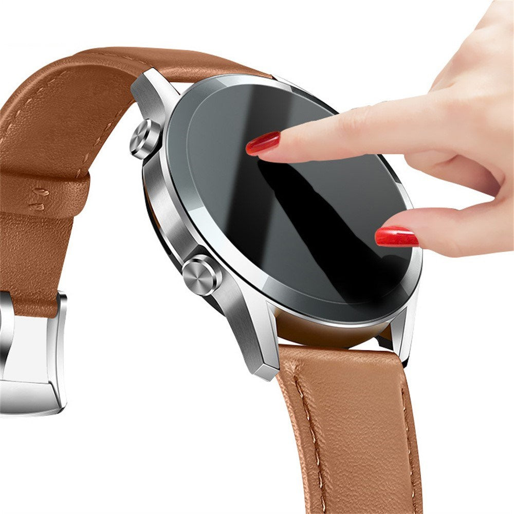 Garmin Vivoactive 6 Skærmbeskyttelse - Film - Gennemsigtig / Sort Kant