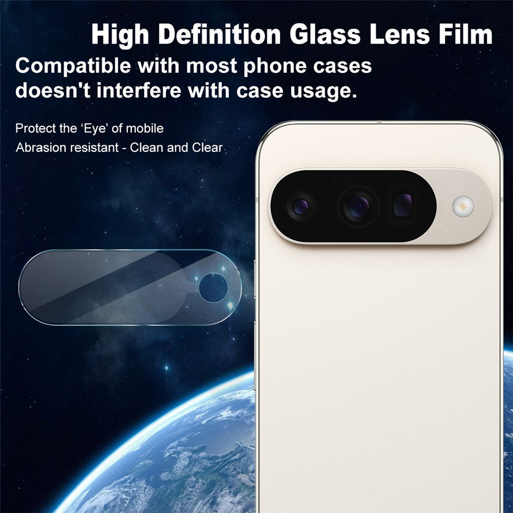IMAK Google Pixel 10 Beskyttelsesglas til Kameralinse - Gennemsigtig