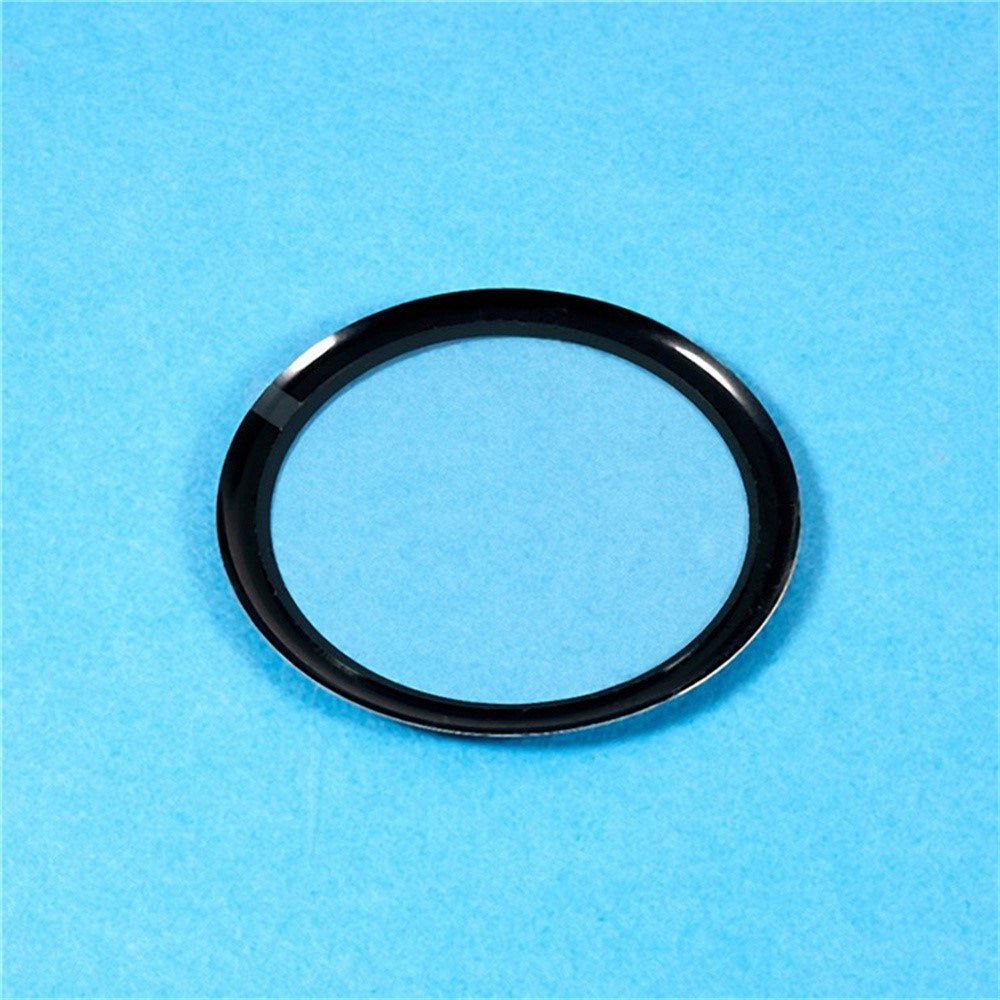 Samsung Galaxy Watch 8 (44mm) Skærmbeskyttelse - Hård Plastik - Gennemsigtig / Sort Kant