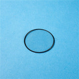 Samsung Galaxy Watch 8 Classic (46mm) Skærmbeskyttelse - Hård Plastik - Gennemsigtig / Sort Kant