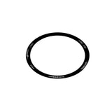 Garmin Forerunner 970 Plastik Skærmbeskyttelse - Gennemsigtig / Sort Kant