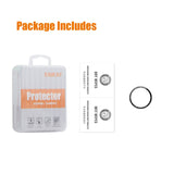 OnePlus Watch 3 (43mm) ENKAY Plastik Skærmbeskyttelse - Gennemsigtig / Sort Kant