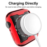 Apple Watch Ultra 3 / 2 / 1 (49mm) Plast Cover m. Skærmbeskyttelse - Rød