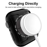 Apple Watch Ultra 3 / 2 / 1 (49mm) Plast Cover m. Skærmbeskyttelse - Rose Gold