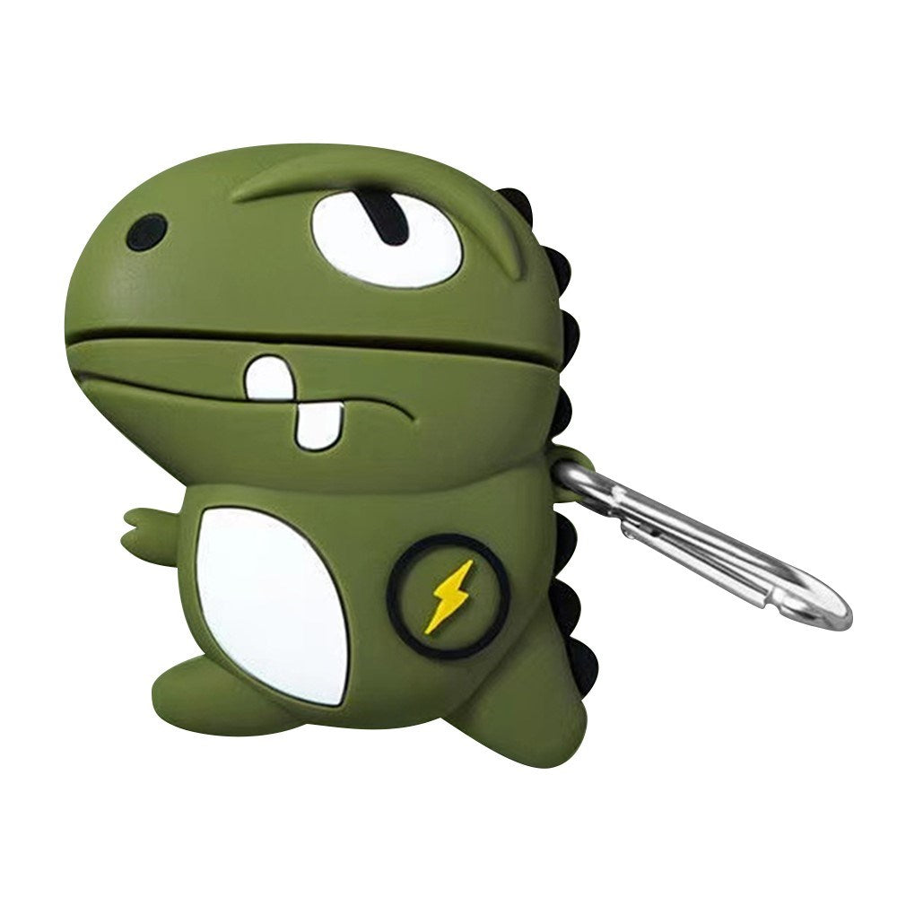 Cartoon Silikone Cover - AirPods (1 & 2. gen.) - Dinosaur