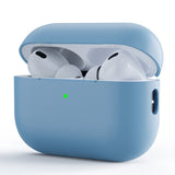 Apple AirPods Pro (2. Gen.) Todelt Silikone Case - Lyseblå