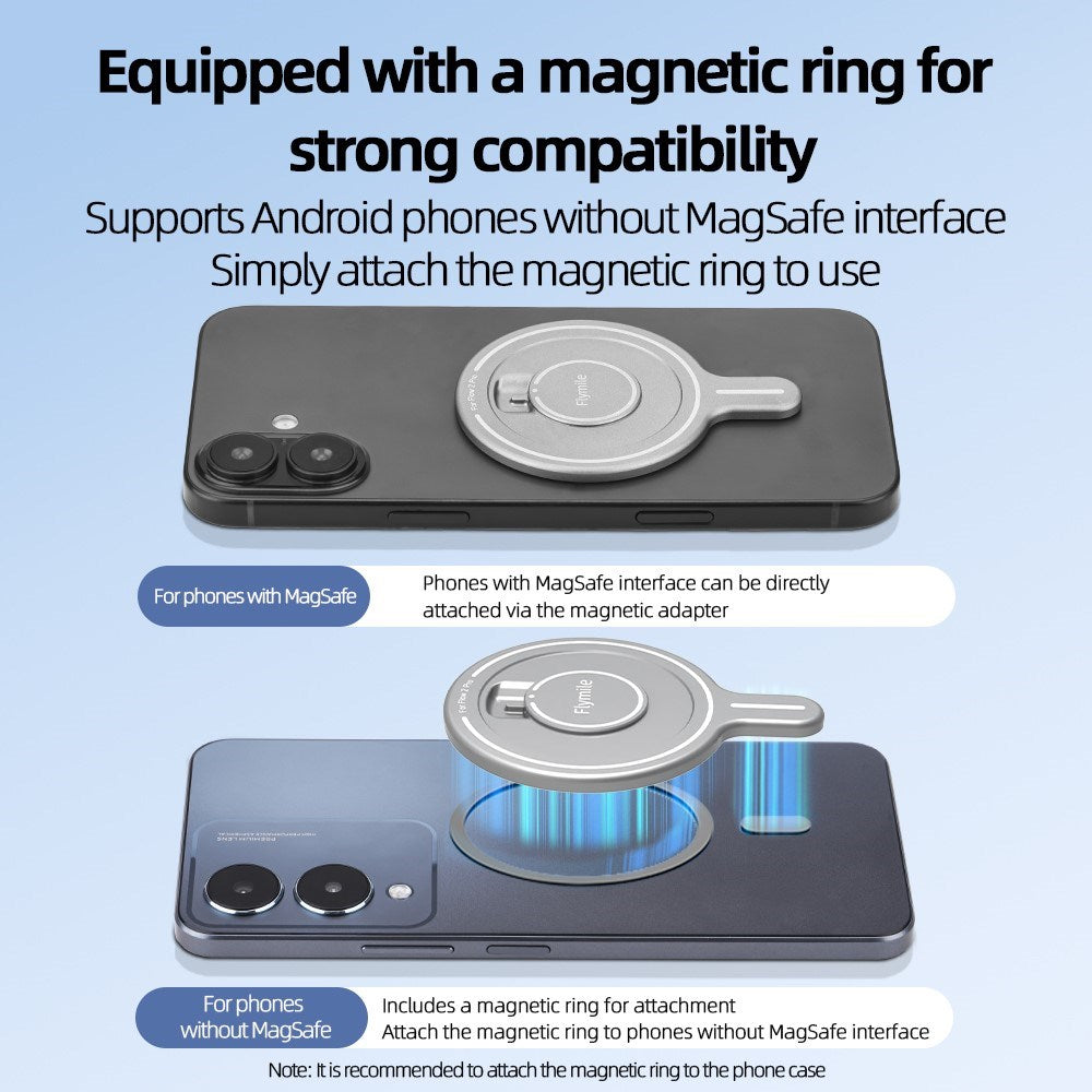 Magnetisk Adapter til Insta360 Flow 2 Pro - Grå