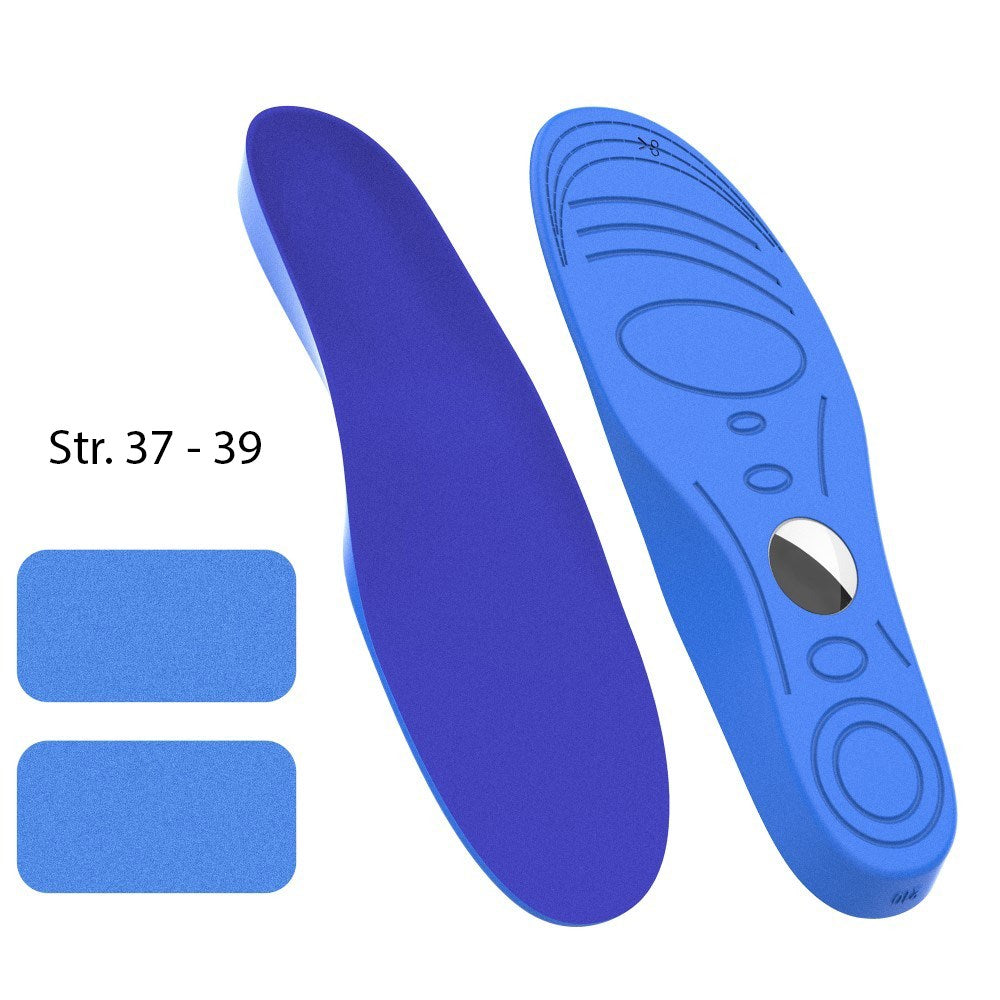 Sål m. Indbygget Apple AirTag 1. & 2. Gen. Holder til Sko - Str. 37-39