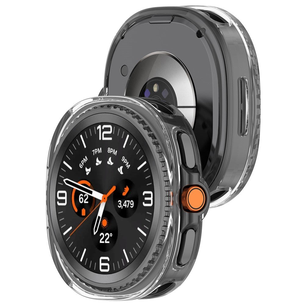 Samsung Galaxy Watch 8 Classic (46mm) Plastik Beskyttelsescover - Gennemsigtig