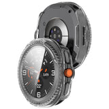 Samsung Galaxy Watch 8 Classic (46mm) Plast Cover - Indbygget Skærmbeskyttelsesglas - Gennemsigtig