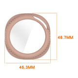 Samsung Galaxy Watch 8 Classic (46mm) Plast Cover - Indbygget Skærmbeskyttelsesglas - Gennemsigtig