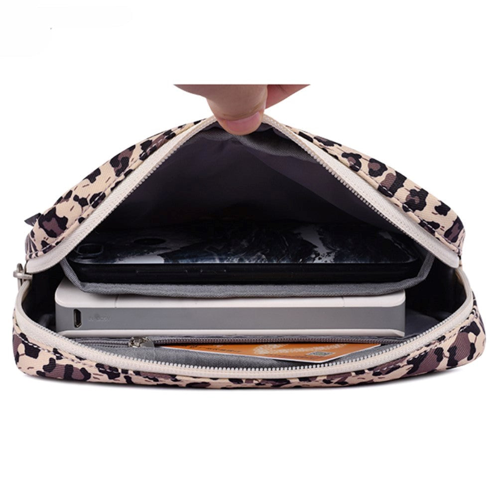 Taske Til Smartphone (200 x 130 mm) - Leopard