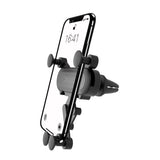 XO C41 Mobilholder til Bilens Ventilationsanlæg - Maks Mobil: 65 - 90mm - Sort