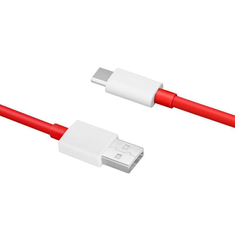 OnePlus - USB-A til USB-C Kabel 1.5m - Rød