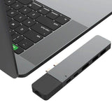 Hyperdrive Net USB-C Multiport Adapter 6-in-2 - Grå