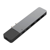 Hyperdrive Net USB-C Multiport Adapter 6-in-2 - Grå