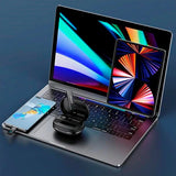 USAMS - Trådløs Lavalier Mikrofon Lightning - Sort