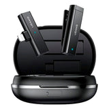 USAMS - Trådløs Lavalier Mikrofon Lightning - Sort