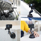TELESIN Action Kamera / Smartphone Sugekop Montering - Sort