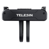 TELESIN - Magnetisk Dobbelt Claw Mount - DJI Osmo Action 3 / 4 / 5 Pro - Sort