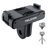TELESIN - Magnetisk Dobbelt Claw Mount - DJI Osmo Action 3 / 4 / 5 Pro - Sort