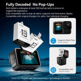 TELESIN - Stamina Batteri - GoPro Hero 13 - Hvid