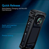 TELESIN - Metal Cage - Insta360 X4 - Sort