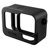 TELESIN Silikone Cover - GoPro Hero 9 / 10 / 11 / 12 / 13 - Sort