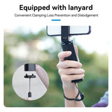 TELESIN MagSafe Selfie Stang m. Bluetooth Fjernbetjening - MagSafe Kompatibel - Sort