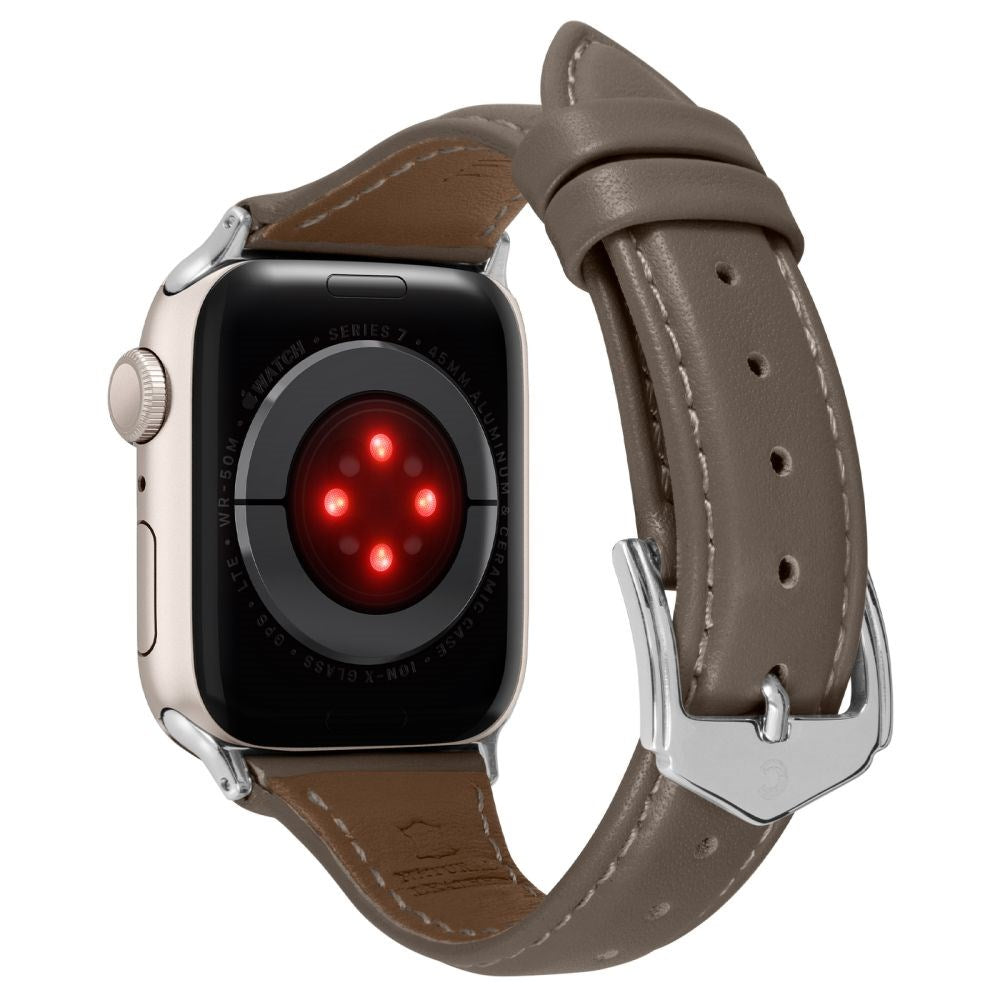 Apple Watch (38-41mm) Cyrill Læder Rem - Classic Look - Grå