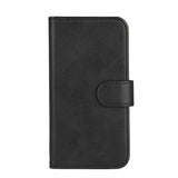iPhone 12 / 12 Pro Classic Wallet Flip Cover m. Kortholder & Stander - Sort