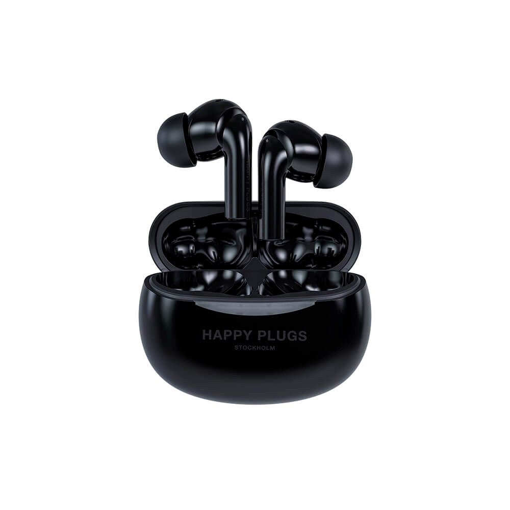 Happy Plugs - Joy Pro In-Ear Høretelefoner m. Støjreduktion - Sort